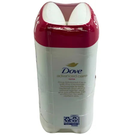Dove Advanced Care Revive 72H Antiperspirant 2.6oz Twin Pack Exp 03/2027