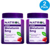 Natrol Melatonin 5mg Sleep Aid Gummies Strawberry Flavor 90ct 2 Pack New 08/2026