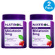 Natrol Melatonin 5mg Sleep Aid Gummies Strawberry Flavor 90ct 2 Pack New 08/2026