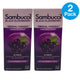 Sambucol Black Elderberry Immune Syrup 4 fl oz 2 Pack New