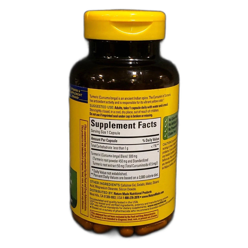 Turmeric Curcumin Herbal Supplement 240 Total Exp 01/28 Pack of 2 New