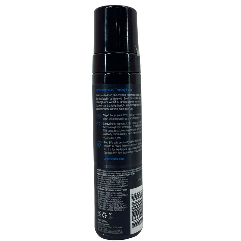 Bondi Sands Self Tanning Foam Ultra Dark Coconut Scent 6.76fl oz 5 Pack New