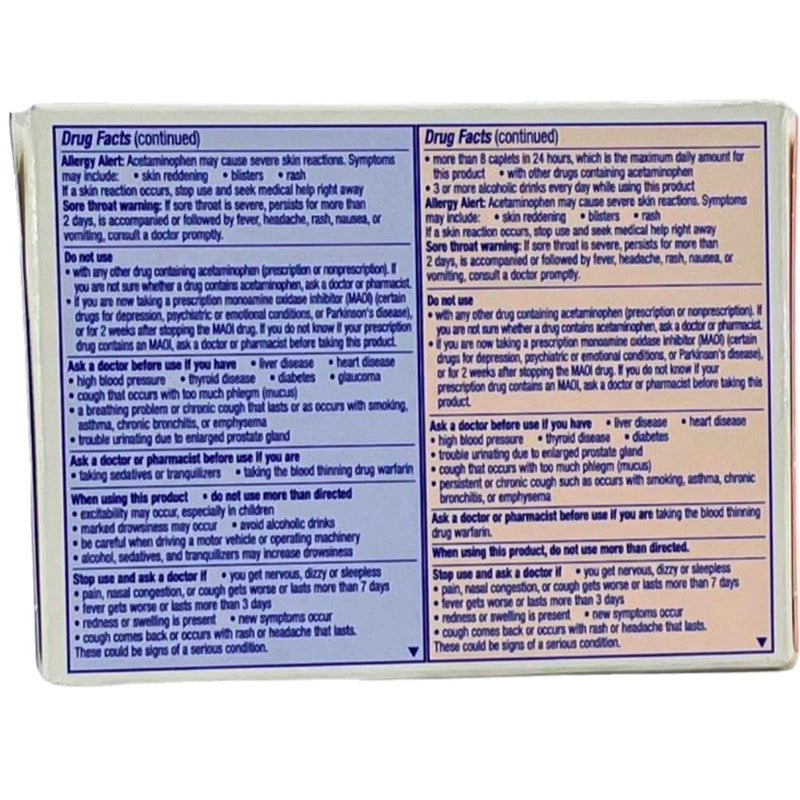 Vicks DayQuil NyQuil VapoCOOL Severe Cold Flu 48 Caplets 3 Pack Exp 02/27 New