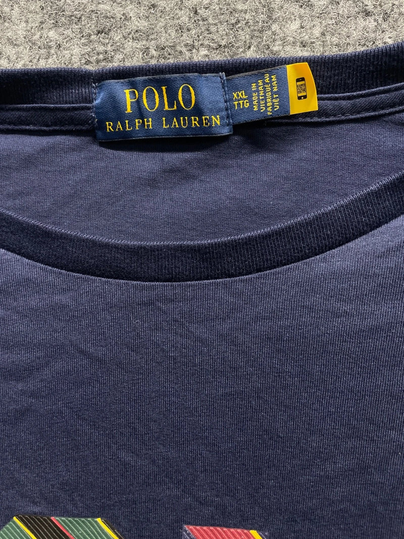 Polo Ralph Lauren T-Shirt Navy Size XXL Men's NWT