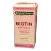 Nature's Bounty Biotin 10000 mcg Hair Skin Nails 90 Softgels Exp 12/27 New