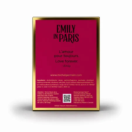 Michel Germain Emily In Paris Heartfelt EDP 1oz Women Perfume 3 pack New 3