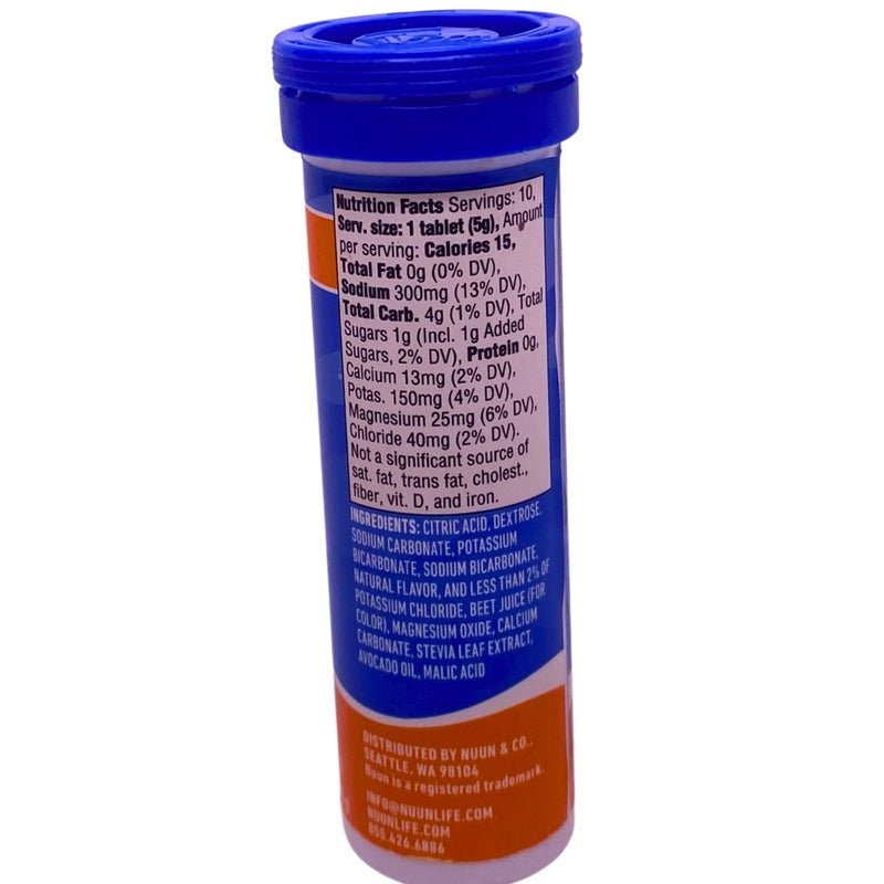 Nuun Sport Hydration Orange Flavored Effervescent Electrolyte Drink 2 Pack New