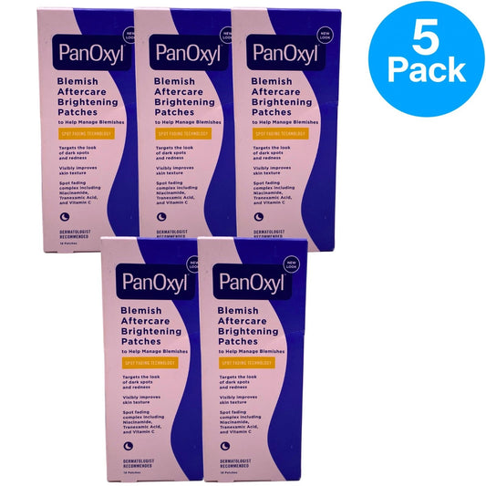PanOxyl Blemish Aftercare Brightening Patches Niacinamide Tranexamic Acid 5 Pack