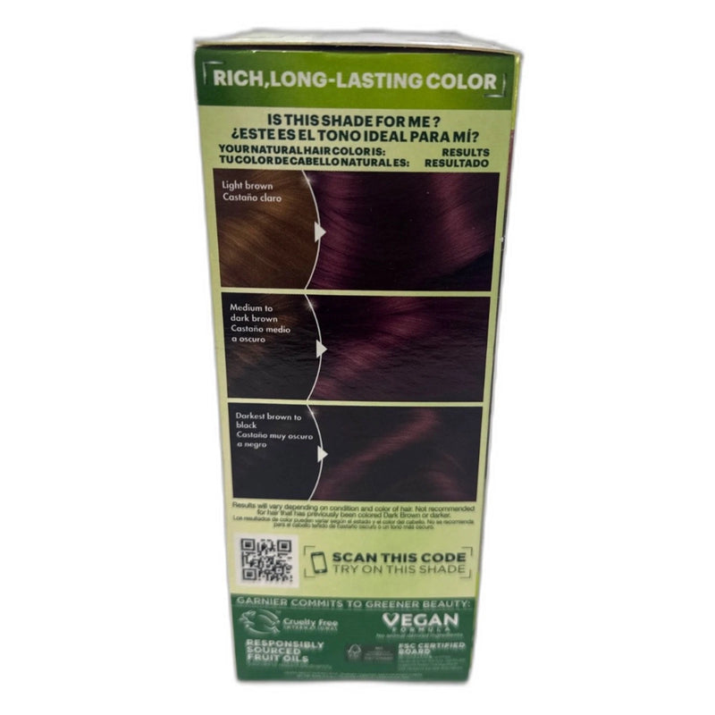 Garnier Nutrisse Nourishing Creme Hair Color 42 Deep Burgundy Pack of 3 New