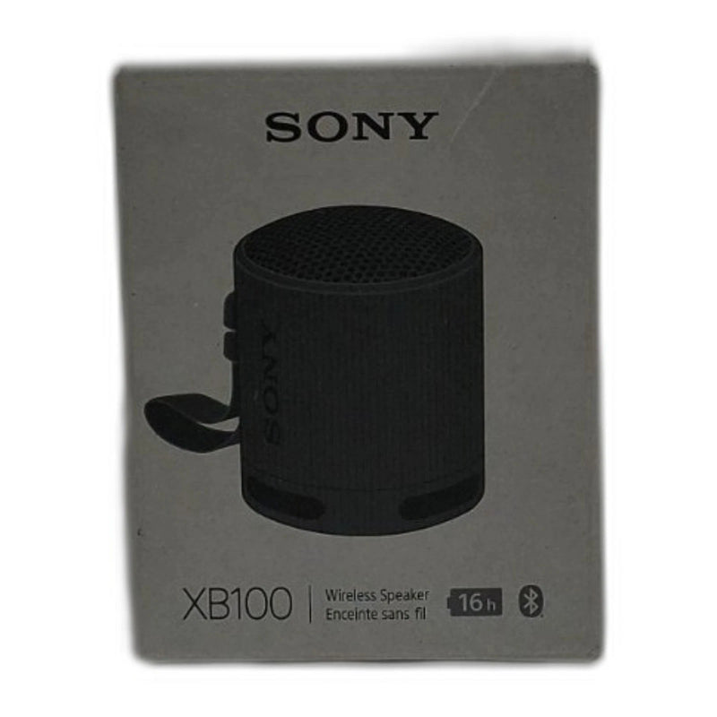 Sony XB100 Portable Bluetooth Speaker Extra Bass Wireless Compact New