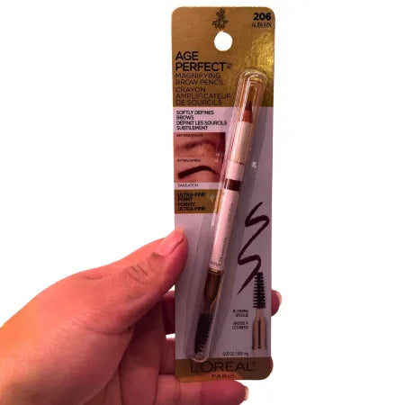 L’Oreal Age Perfect Brow Pencil 206 Auburn 3 Pack New