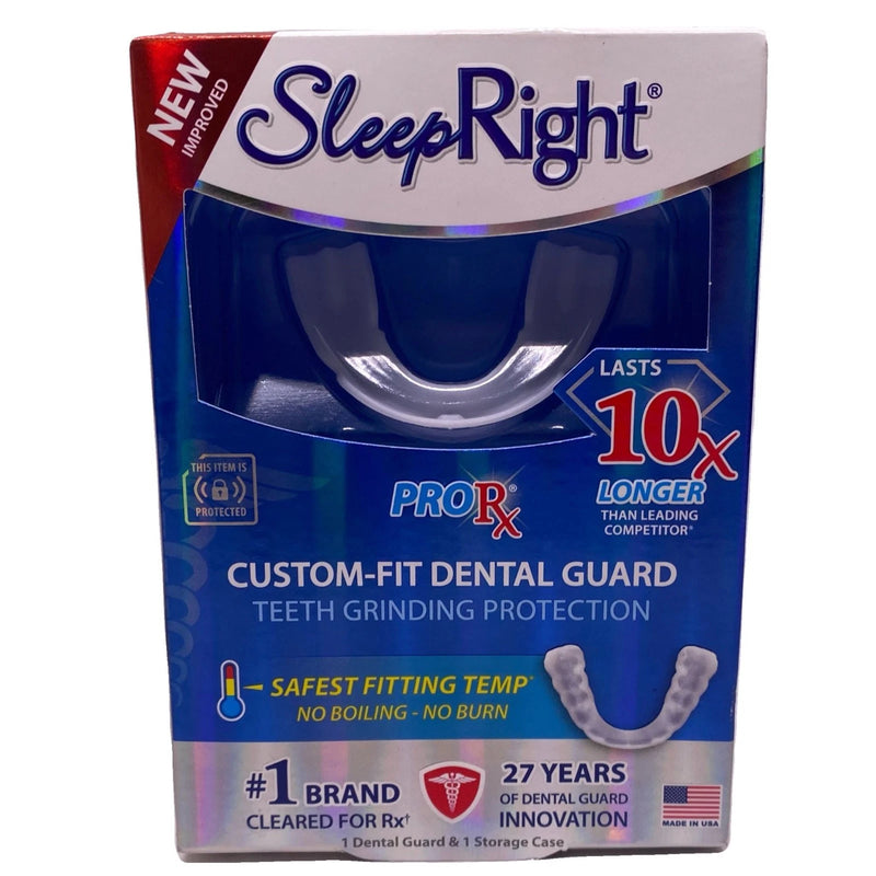 SleepRight ProRx Custom-Fit Dental Guard Teeth Grinding Protection New