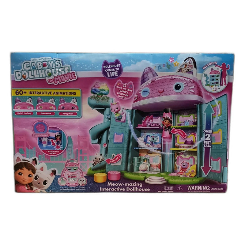 Spin Master Gabbys Dollhouse Movie Meow-Mazing Interactive Playset - 1 Pack