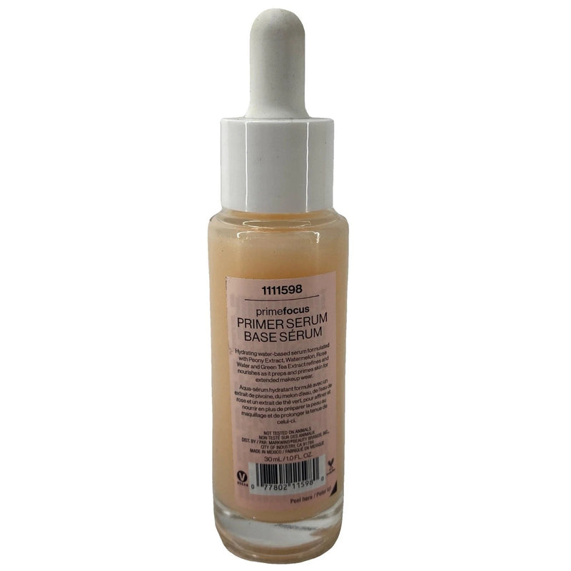 Wet n Wild Prime Focus Hydrating Primer Serum 1.0 fl oz 3 Pack New