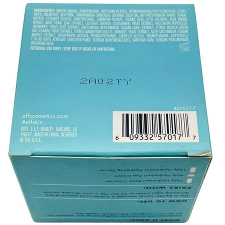 e.l.f. Skin Holy Hydration Nourishing Night Cream 1.76 oz New 4