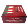 Merry Brite Mini Lights Christmas Tree Clear Bulbs 1800 Total Pack of 3 New