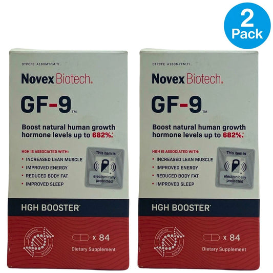Novex Biotech GF-9 84 Capsules 2 Pack Exp 08/2026