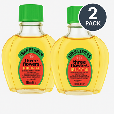 Three Flowers Brilliantine – Pack de 2 (4 fl oz c/u)