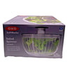 OXO SoftWorks Salad Spinner Large One-Handed Pump Design Clear 2 Pack New