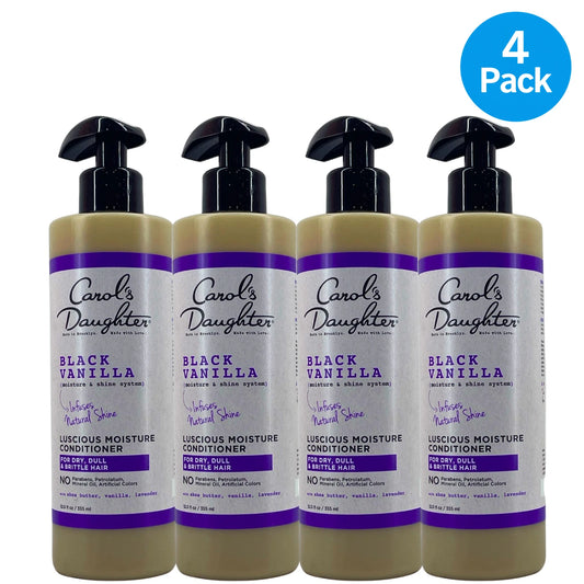 Carol's Daughter Black Vanilla Luscious Moisture Conditioner 12 oz 4 Pack New