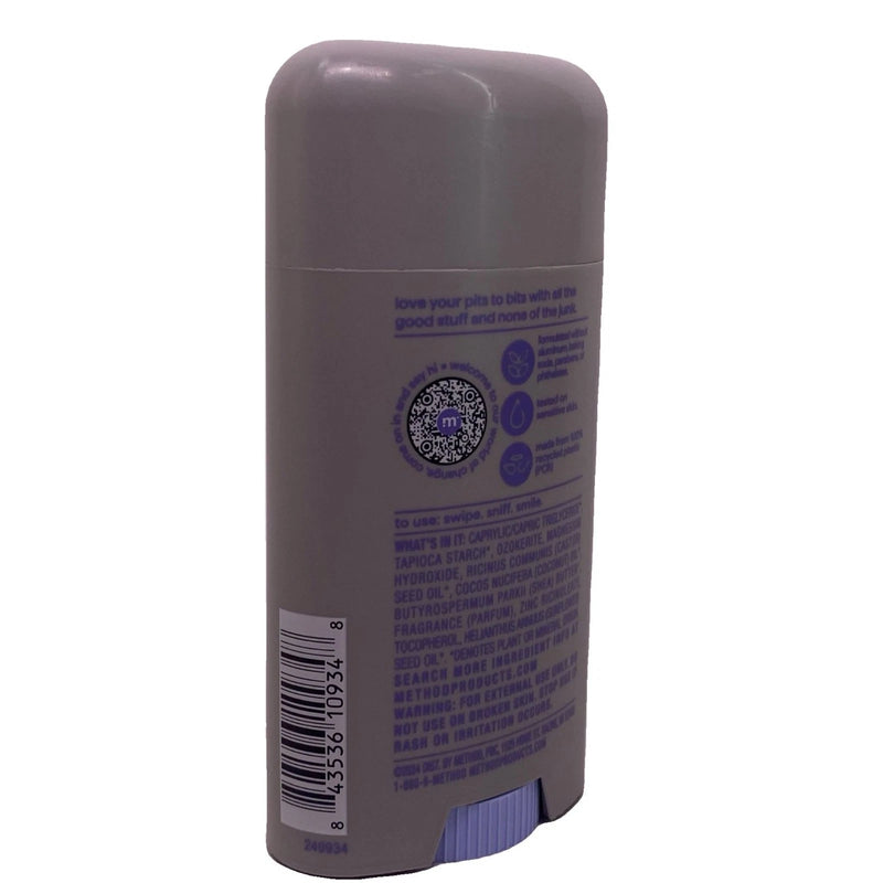 Method Simply Nourish Deodorant Coconut Rice Milk 2.65 Oz 2 Pack New