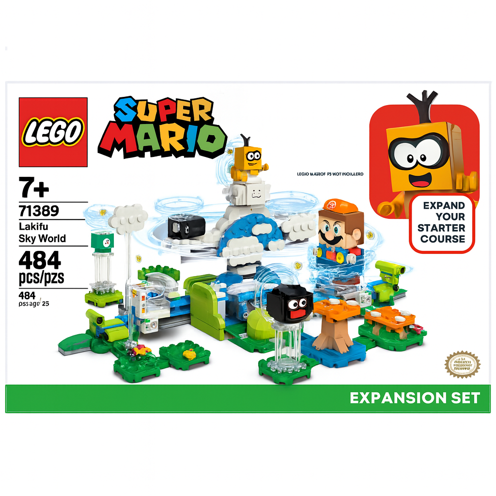 LEGO Super Mario Lakitu Sky World 71389 484 pcs New 1