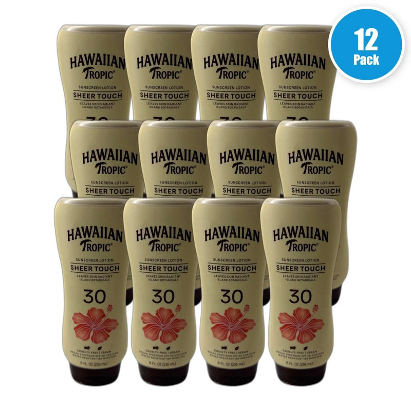 Hawaiian Tropic Sheer Touch Sunscreen Lotion Exp 01/28 Pack of 12 New