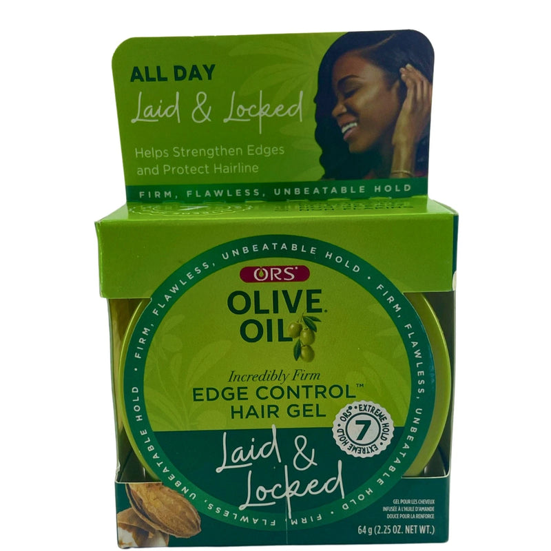 ORS Olive Oil Edge Control Hair Gel Extra Hold 2.25 oz 3 Pack New