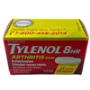 Tylenol 8 HR Arthritis Pain Extended-Release Caplets 650 mg 24 Ct Exp 02/28 3 P