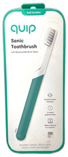 Quip Sonic Electric Metal Handle Toothbrush Travel Case Green Pack of 2 New
