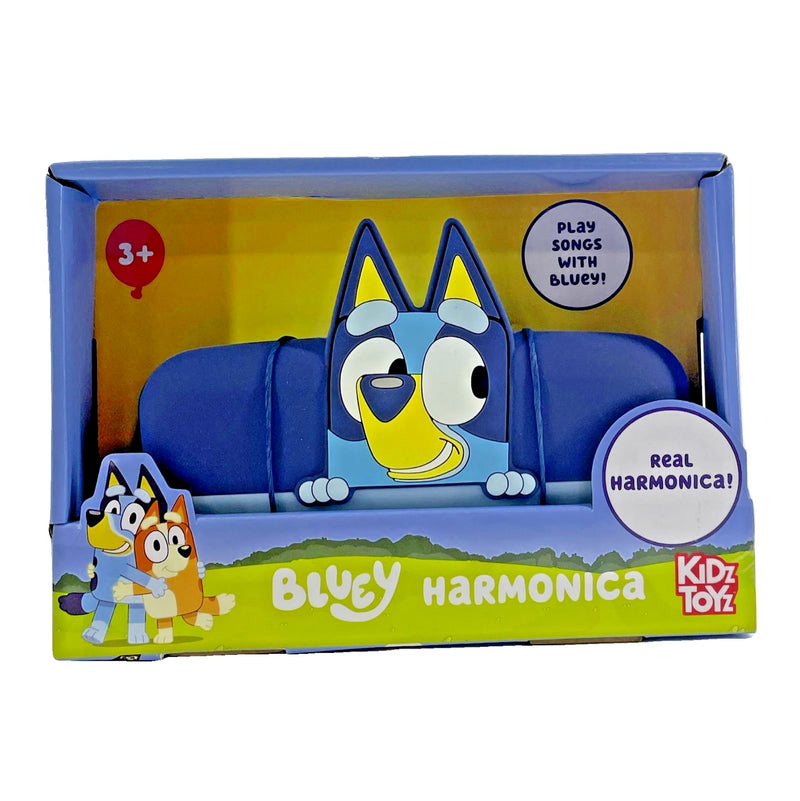 Bluey Real Harmonica Musical Toy Instrument for Toddlers and Kids 2 Pack New