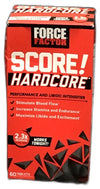 Force Factor WOW Score Hardcore Pre-Workout 60 Tablets Exp 08/27 Pack of 2 New