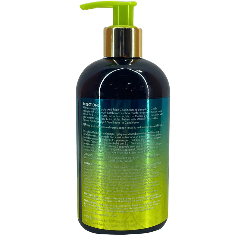 Mielle Organics Avocado & Tamanu Anti-Frizz Conditioner Silicone Free 12 Fl Oz