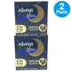 Always ZZZ Disposable Period Underwear Overnight S/M Scented 7ct 2 Pack New