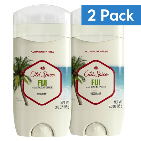 Old Spice Fiji with Palm Tree Deodorant 3 oz – 2 Pack New 1
