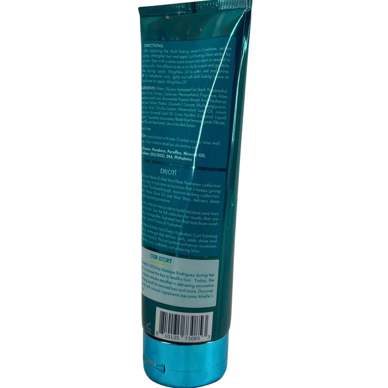 Mielle Kalahari Melon & Aloe Vera Deep Hydration Curl Forming Glaze 3 Pack New