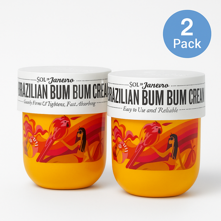 Sol de Janeiro Brazilian Bum Bum Cream 2 Pack – Fast Absorbing – New