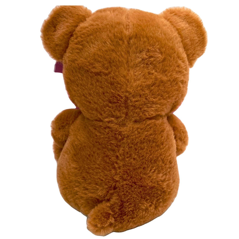 Slay Heart Teddy Bear Brown Plush 10" Valentine’s Gift Set - 2 Pack