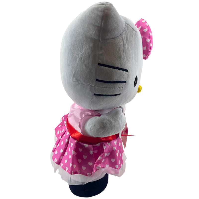 Hello Kitty Valentine's Greeter Plush Love Letter Heart Dress 1 Pack New