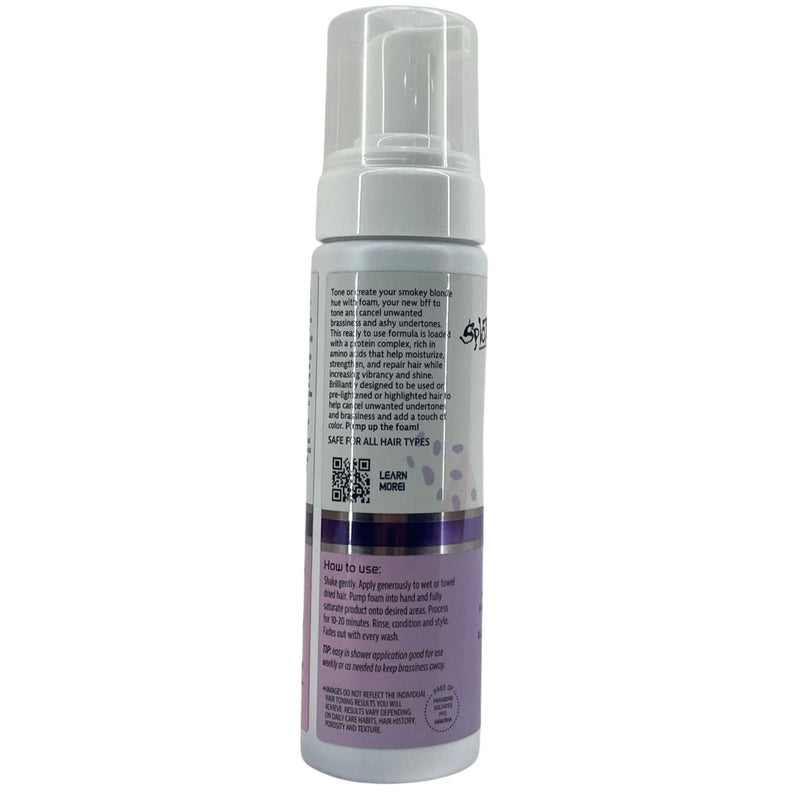 Splat Brilliant Toning Foam Violet Frost 5 Oz 4 Pack New