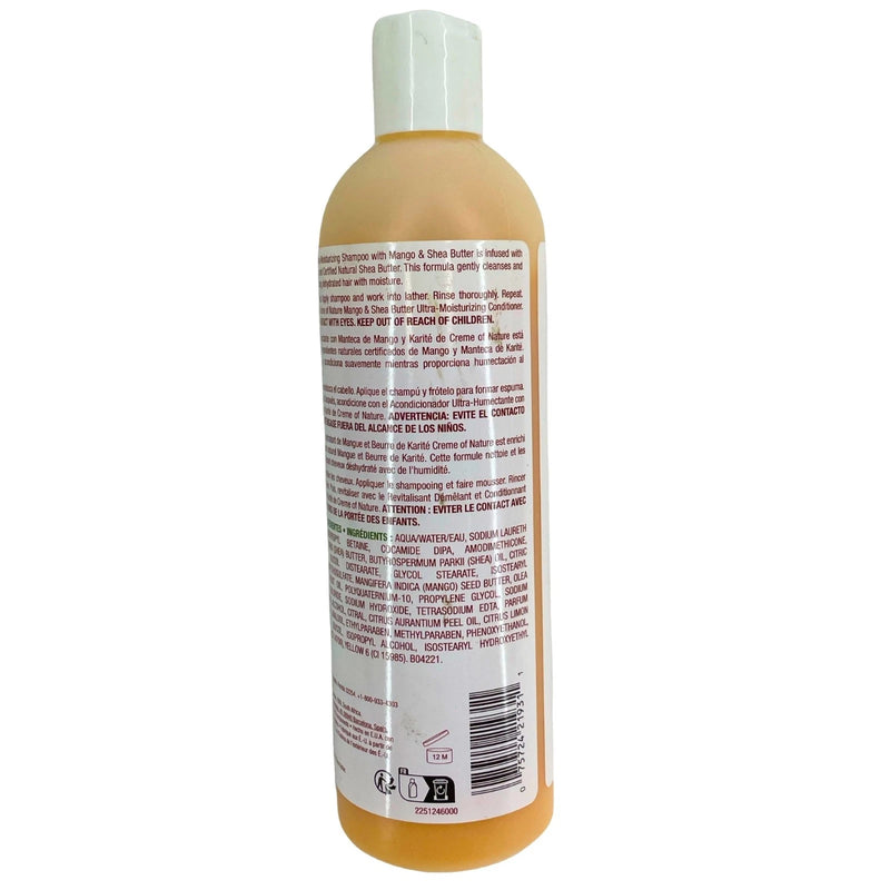 Creme of Nature Mango & Shea Butter Ultra-Moisturizing Shampoo 2 Pack New