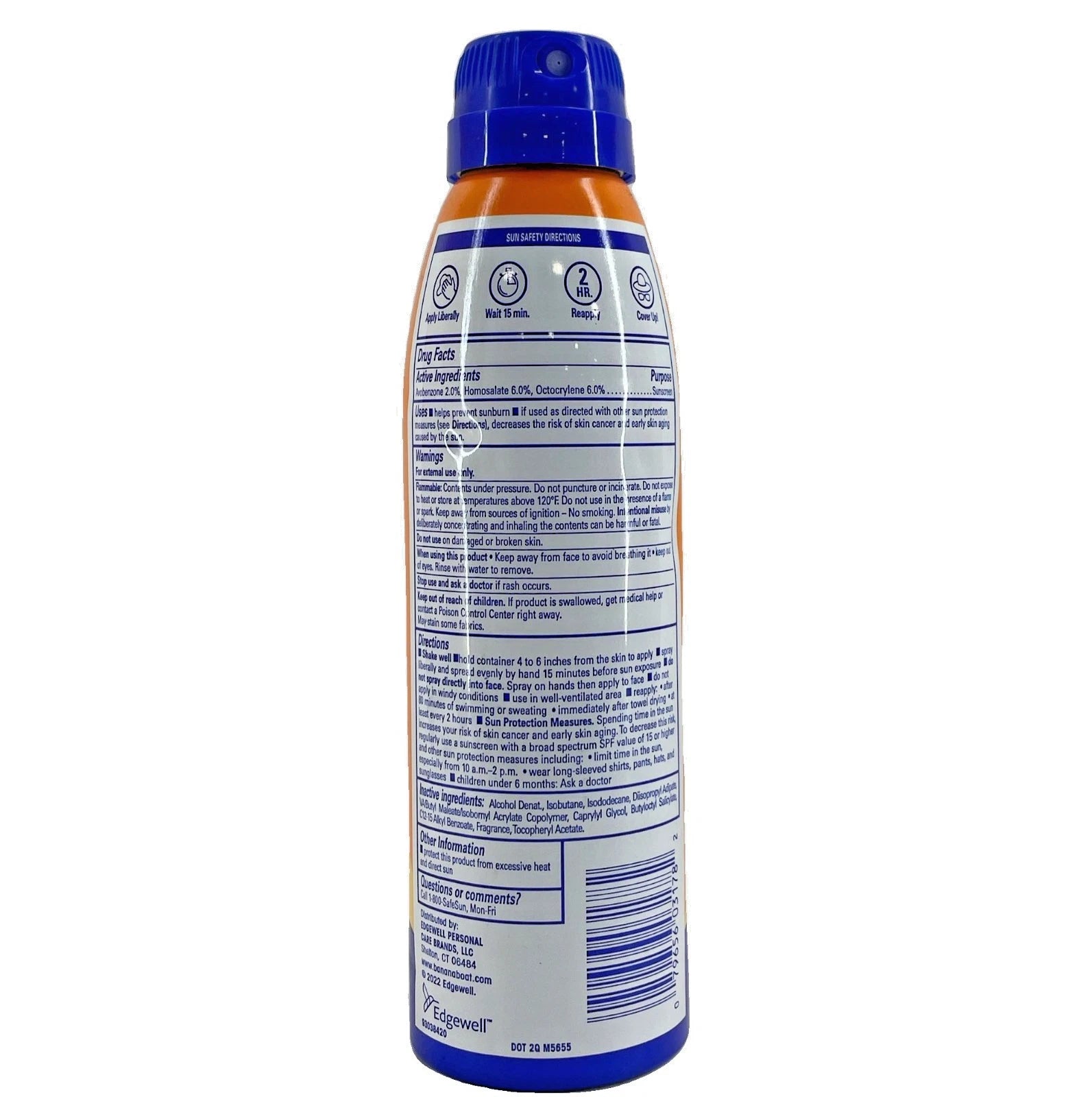 Banana Boat Sport Ultra Sunscreen Spray SPF 30 6 oz 3 Pack Exp: 07/27 3