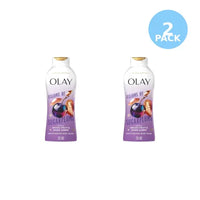 2 Pk Olay Body Wash for Women, Limited Edition: Visions of Sugarplums