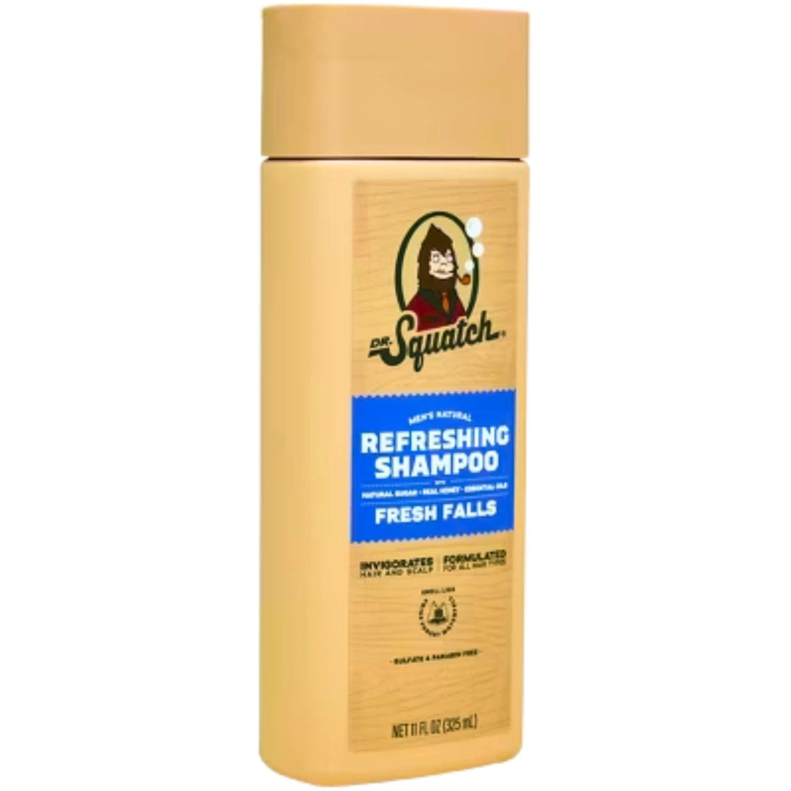 Dr Squatch Refreshing Shampoo Fresh Falls 11oz 3 Pack New