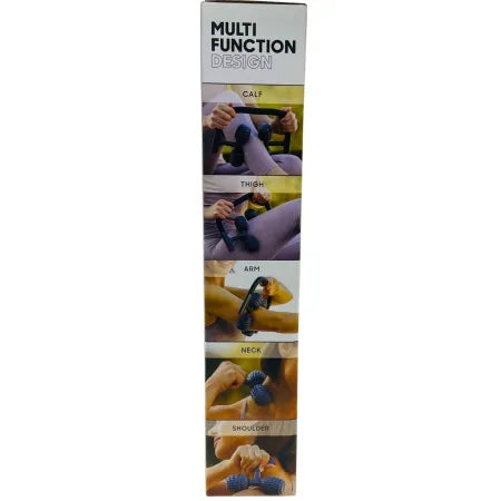 Sharper Image Flex Roller Modular Massager – 8 Rollers – New