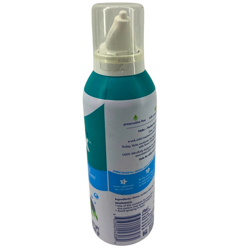 Vicks Children's Sinex Saline Gentle Nasal Mist Drug Free Soothes Hydrates 2Pack
