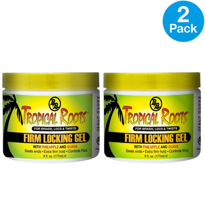 Tropical Roots Firm Locking Gel Pineapple & Guava 6 fl oz 2 Pack New