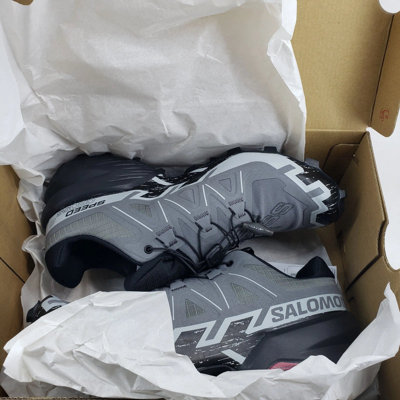 Salomon Athletic Black Pearl/blue Size 8.5 NEW