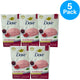 Dove Revitalizante Beauty Bar Soap Cherry & Chia Milk 6 Bars 5 Pack New