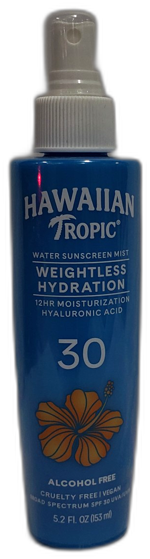 Hawaiian Tropic Weightless Hydration Water Sunscreen Exp 01/27 Pack of 3 New
